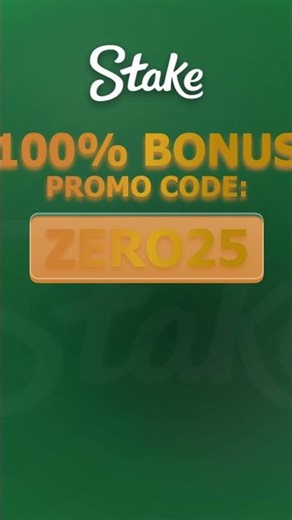 FIRE 2025! STAKE.COM PROMO CODE ZERO25 brings 100% match bonus!