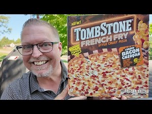 Tombstone Loaded Bacon Cheddar French Fry Crust Pizza Review !