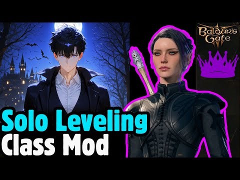 SOLO LEVELING Console Class Mod Build - Baldur's Gate 3