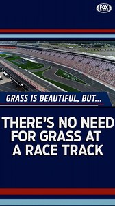 160K views · 1.5K reactions | Should every track have synthetic turf instead of real grass? Larry Mac thinks so. | NASCAR on FOX | Facebook