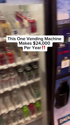 Double Tap & Comment “vending” to join our free community or learn more‼️🚀 . . . . . #vendingmachine #vendingmachines #vendingmachinehack #vendingmachinebusiness #vendingbusiness #entrepreneur #cash #sidehustle #sidehustleideas #sidehustles #passiveincome #entrepreneurship #entrepreneurs