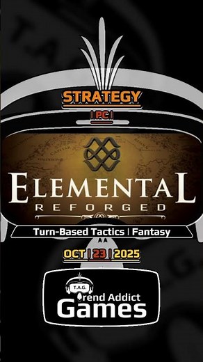 • Elemental: Reforged • Strategy | Turn-Based Tactics | Fantasy / PC