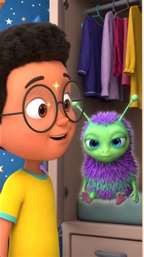 kids cartoon HD/Children open a door.