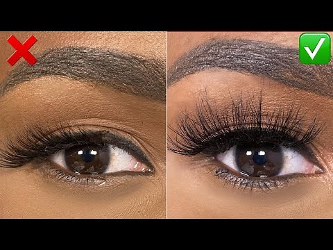 HOW TO PUT ON FAKE EYELASHES (Very Detailed) | Ale Jay
