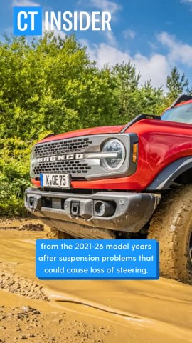 Ford issues 'do not drive' recall for Bronco and Maverick models over suspension issue