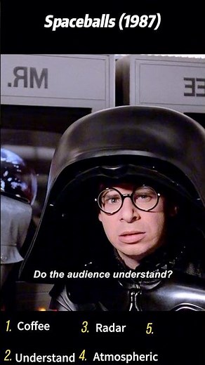 Spaceballs (1987) | Mel Brooks Mistakes the Coffee Machine for a Radar