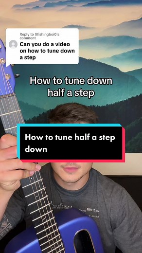 How to Tune Your Guitar Down Half a Step Easily