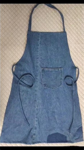 How to make kitchen apron at home | kitchen apron cutting and stitching tutorial#kitchenapron #apron