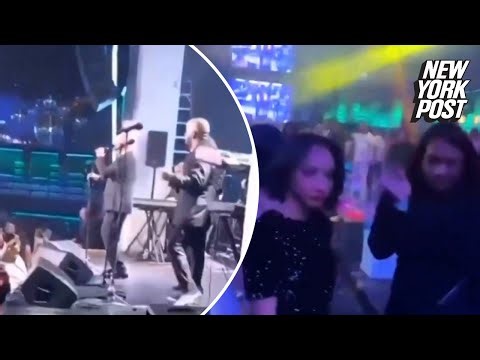 Sickening moment roof collapses at Dominican Republic nightclub