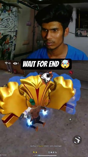 Wait For End 🤯 | Free Fire Gameplay #shorts #freefire #redxpixelyt