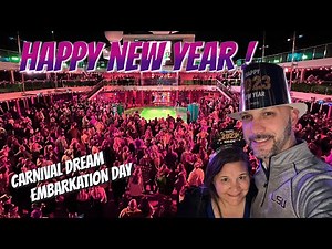Carnival Dream - New Years 2023 - Day One