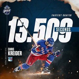 You did us proud, Kreids. | New York Rangers