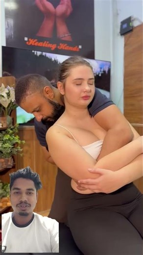 Back bone adjustment #chiropractor #Physiotherapy #gohana #asmr