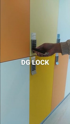 How dg lock close and opening with master key 2022