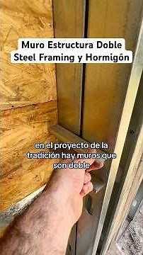 Como Hacer un Muro Doble de Steel Frame - Hormigon y Steel Framing