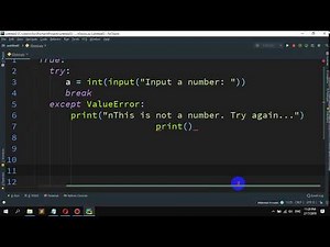 Python Input a number, if it is not a number generate an error message
