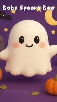 🎵👻Baby Spooky Boo | Cute Halloween BGM🎃🎵 #Shorts