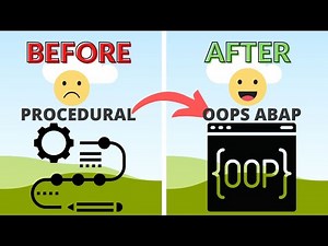 Converting Procedural to OOPS ABAP Programing | One Simple Example | SAP OBJECT ORIENTED PROGRAMIING