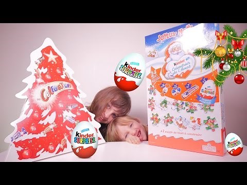 OEUF • Calendriers de l'avent KINDER et CELEBRATIONS - Studio Bubble Tea unboxing