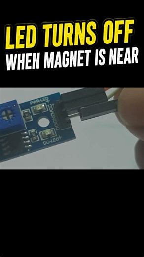 How to Make a Easy Arduino Magnet Sensor Project #arduino #electronicsproject #arduinoproject