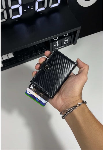pop-up card holder wallet #wallet #popupwallet #slimwallet #fyp #affiliatemarketing