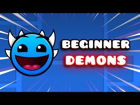 Geometry Dash's EASIEST Demon Levels for NOOBS