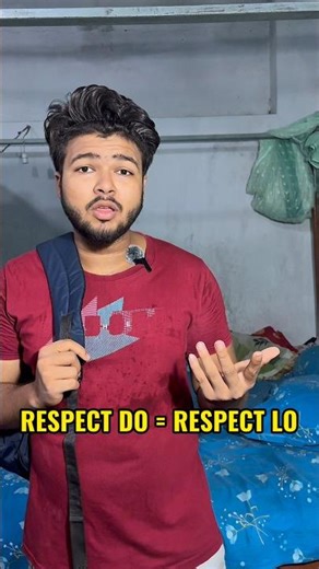 Respect karoge to respect milega 🙂 #shorts