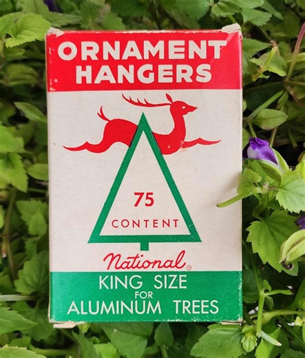Vintage Christmas National Tinsel Mfg. Company Tree Ornament Hangers, 2.25" - Etsy