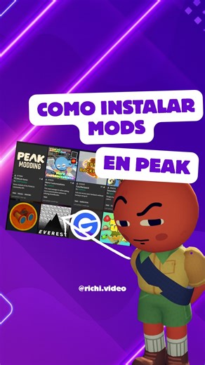 Richi - Información sobre Videojuegos on Instagram: "📥 Cómo Instalar Mods en PEAK 2025 ✅ ¿Quieres mejorar tu experiencia en PEAK con mods increíbles? 🎮🔥 En este video te muestro cómo instalar mods en PEAK paso a paso, de una forma sencilla y rápida, para que disfrutes de nuevas funciones, objetos y desafíos creados por la comunidad. #peak #videojuegos #streamer #peakgame ✔️ Aprende a usar ThunderStore, la tienda oficial de mods. ✔️ Descubre cómo instalar y desinstalar mods fácilmente. ✔️ Empi