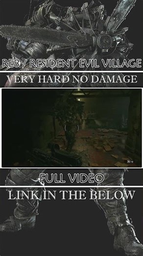 Resident Evil Village Boss Sturm Very Hard No Damage Part - 01 | #Shorts #residentevil
