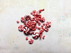 Polymer Clay Tutorial - Peppermints and Candy Canes