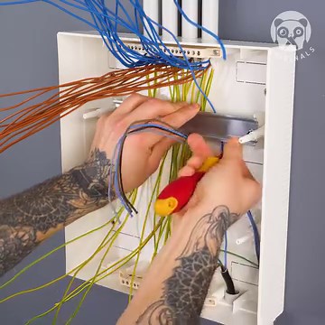 1.9M views · 10K reactions | Be A Pro at Electric Wire Connections Thanks for watching! Please be aware that this video is for entertainment purposes only and techniques shown should not be attempted at home! | Earth Wonders | Facebook