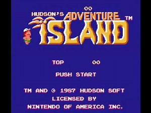 Hudson's Adventure Island (NES) Music - Title Theme