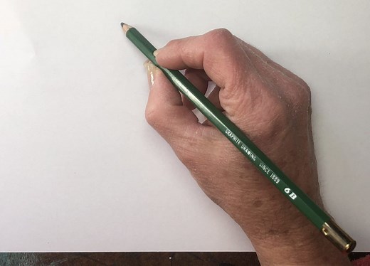 Drawing Basics:  When It Hurts to Draw