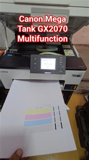 Canon Mega tank GX2070 Multifunction Duplex Scan Copy Print ADF Scan #Bestprintercanon #inkGL-75