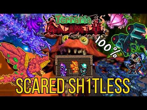 3 Idiots 100% Terraria Calamity, but Foxy jumpscares us | Full Movie