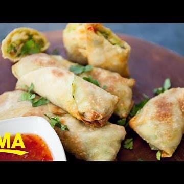 How to make ‘Copycat Cheesecake Factory Avocado Egg Rolls’ at home l GMA Digital