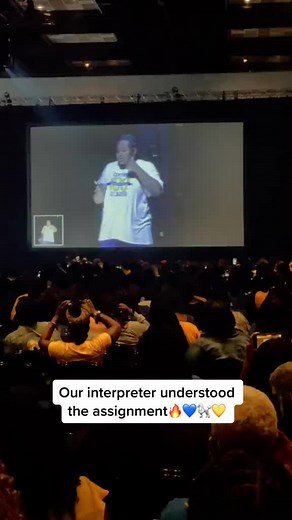 2.2M views · 10K reactions | The interpreter understood the assignment.  | Me'sha Bazemore | Facebook