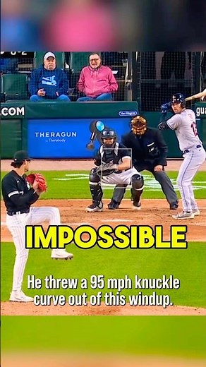 This Joe Kelly Throw is a 95 mph Impossible Knuckle Curve Ball!
