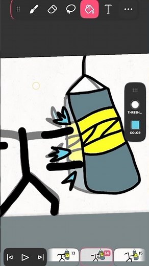 Punching Animation Tutorial.#shorts#animation