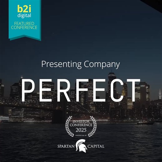 67 reactions | Spartan Capital Securities, LLC and B2i Digital are pleased to announce that Perfect Corp. (NYSE: PERF) will be a presenting company at the upcoming Spartan Capital Investor Conference on November 3rd, 2025, in New York. | B2i Digital | Facebook
