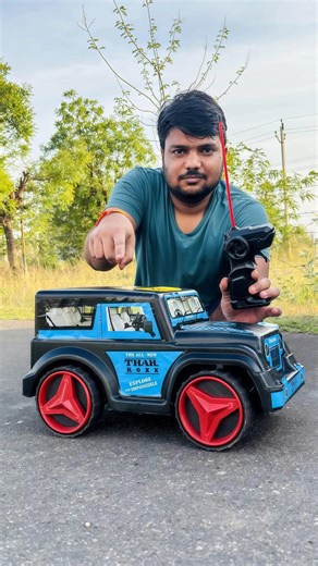 Big Size RC Mahindra Thar Remote Control Unboxing 🚙