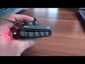 mini RC 1/72 Battle Tank with Sound