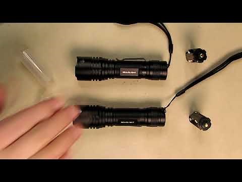 MOST RELIABLE LED Tactical Flashlight GearLight [2 Pack] - Single Mode, High Lumen, Zoomable REVIEW