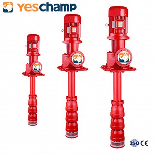 [Hot Item] 50HP Multistage Vertical Long Shaft Turbine Centrifugal Pump for Fire Fighting