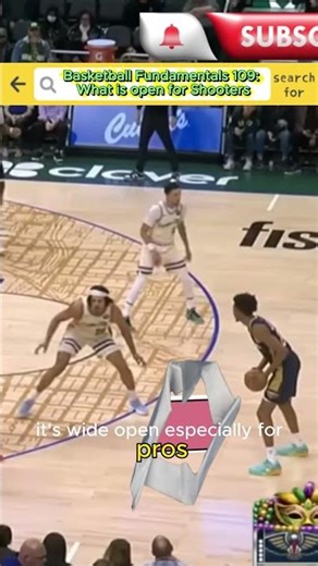 Basketball Fundamentals 109:What is an open shot #nba #basketball #basketballiq