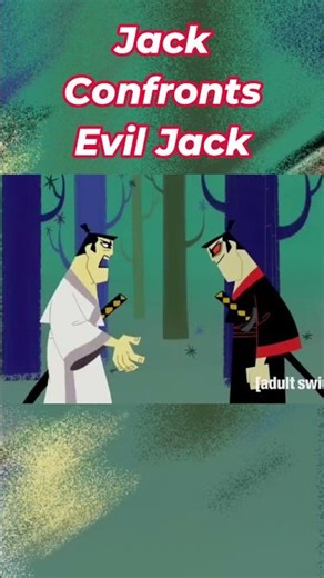 Jack Discovers His Evil Twin #SamuraiJack #Anime