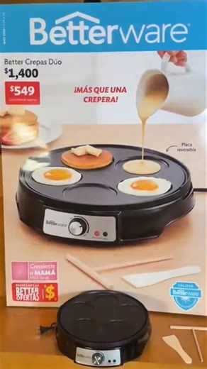 📢 ¡Tenemos la portada de mayo! 😍🥞Más que una crepera… #betterware #mayo #parati