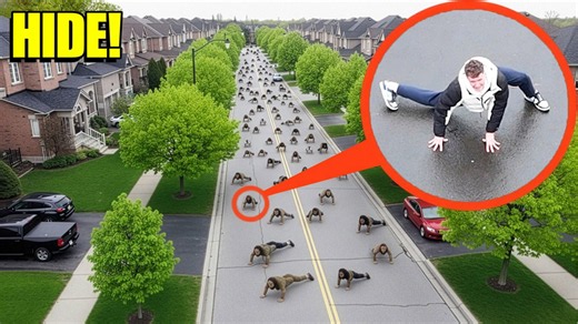 Internet amused by viral video of staged 'crawling' neighbors