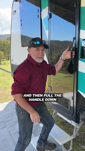 Request the Camec Invictus Door with Keyless Entry on Your New Caravan – Security, Style & Comfort